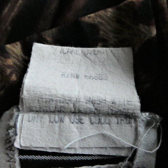 Vintage Skirt Animal Leopard Full Circle Sheer S M - Picture 7 of 7